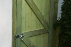 JL Joinery Back Garden Gate