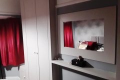 Wardrobe cupboard and shelf for bedroom